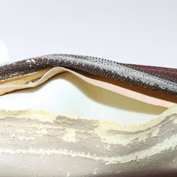 CHANEL Pouch Patent leather Brown CC Auth 74604 - Picture 11 of 16